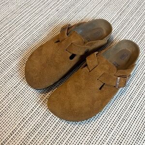 Birkenstock Boston Clogs Mink